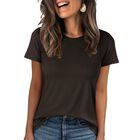 Camiseta ANRABESS Mujer Manga Corta Antiarrugas