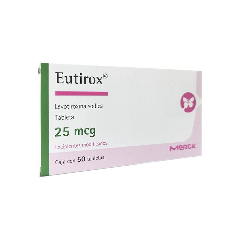 Eutirox 25 Mcg 50 Tableta(s) image number null