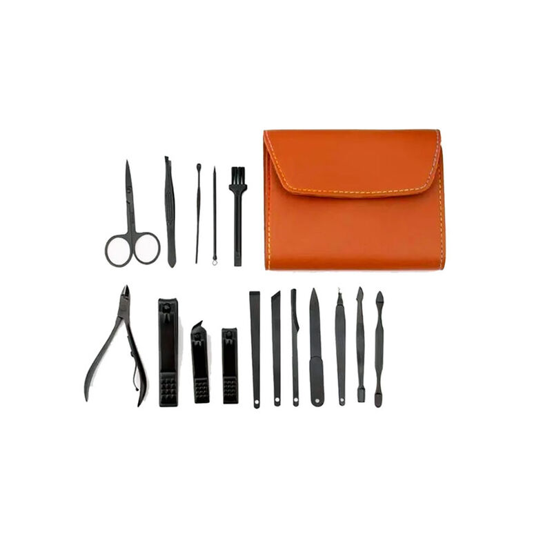 Set de corta uñas acero inoxidable cartera image number null
