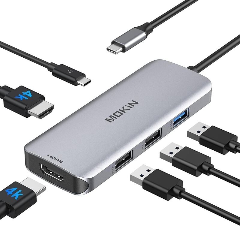Adaptador De Estaci&oacute;n De Acoplamiento Usb C A H... image number null