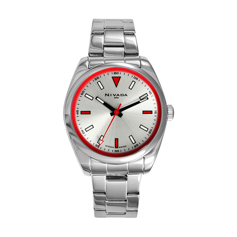 Reloj Nivada Executive Caballero Acero Blanco &Iacute;... image number null