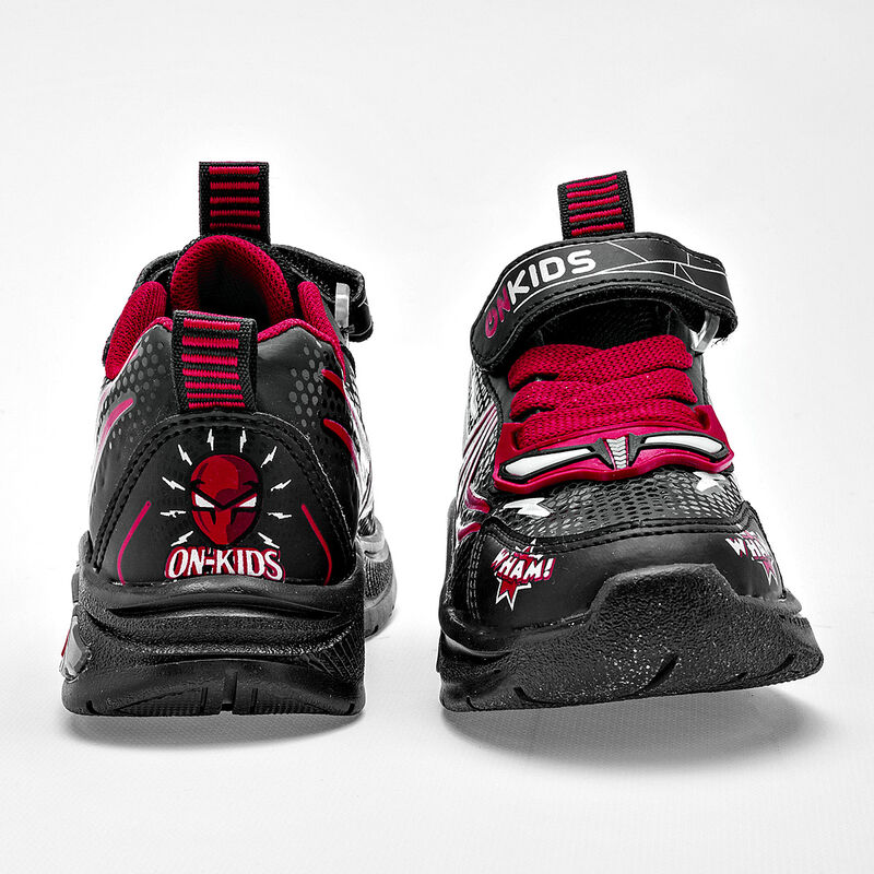 On Kids Tenis Para Beb&eacute; Negro Rojo Cod 132691-c image number null