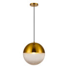 L&aacute;mpara Colgante de Cristal 1.30 m de Altura, Potencia M&aacute;x. 60 W, 1 Base E27, No incluye foco