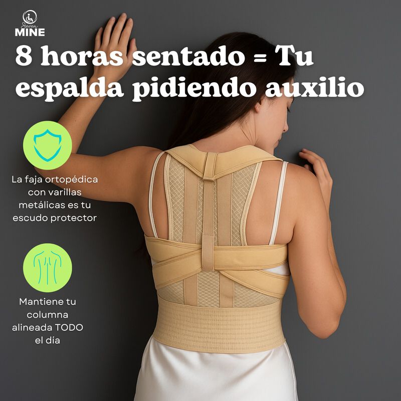 Corrector de Postura para Espalda y Hombros | F... image number null