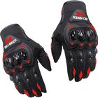 Guantes para Motociclista  Negro Rojo M S  Bluelander