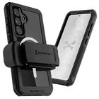 . Funda GHOSTEK Nautical Clip para Samsung S25 Negra MagSafe contra agua