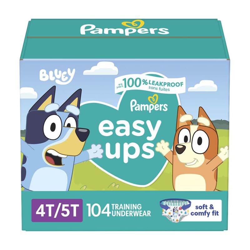 Pantalones Para Ir Al Ba&ntilde;o Pampers Easy Ups Par... image number null
