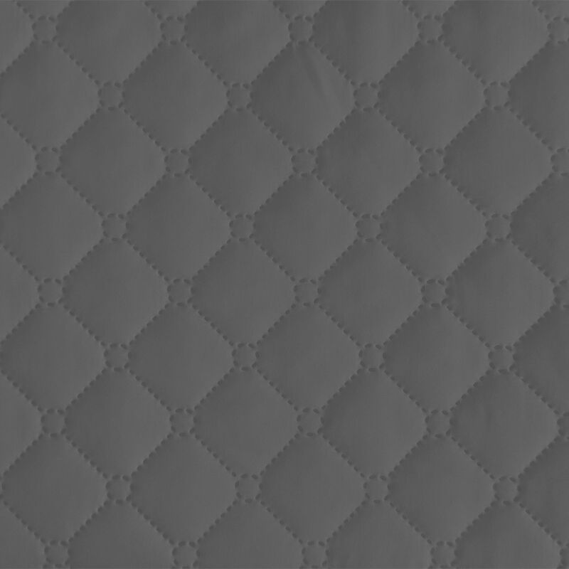 Cubre Colch&oacute;n Ultrasonic Matrimonial Gris image number null