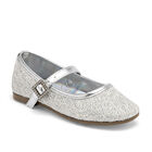 Lia Zapato de graduaci&oacute;n para ni&ntilde;a. Plata
