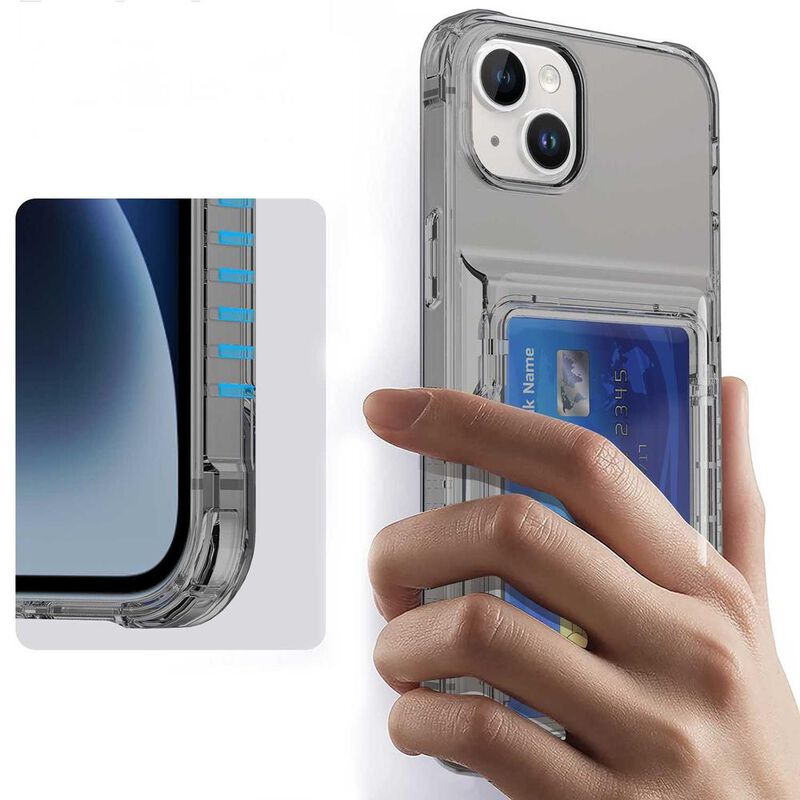 Funda TEKKU TPU Tarjetero para iPhone 15 PLUS H... image number null