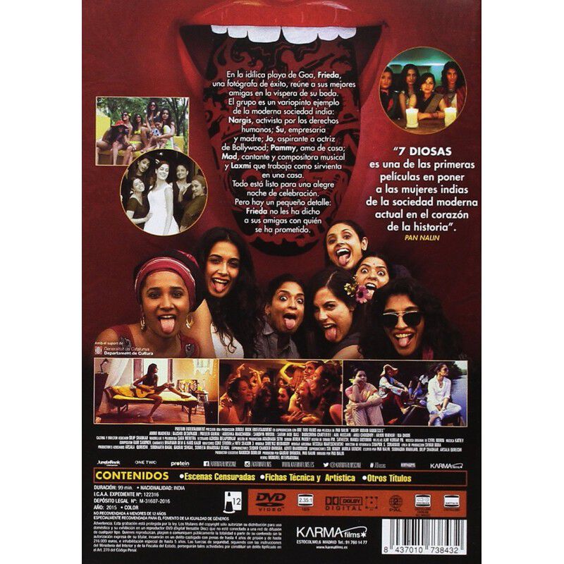 7 Diosas [dvd] image number null