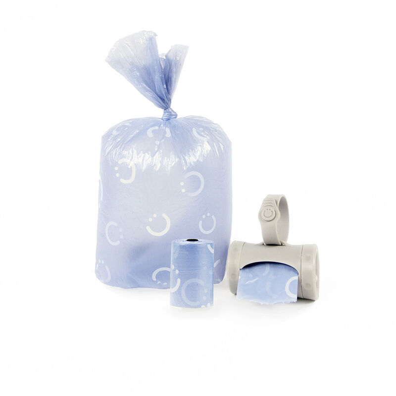 Dispensador De Bolsas Portátil Gris image number null