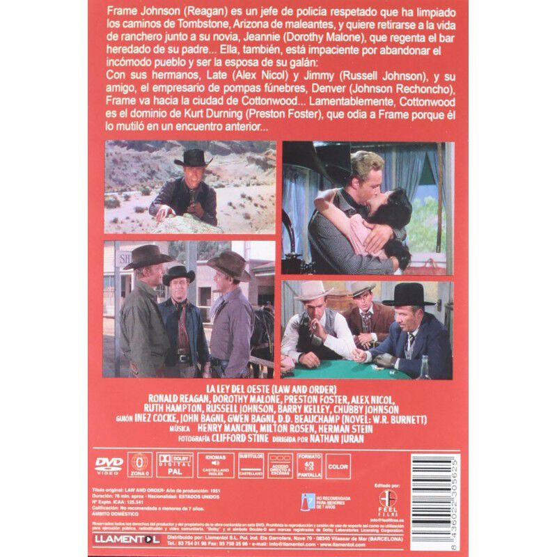 La ley del oeste [DVD] (1953) Ley y orden image number null