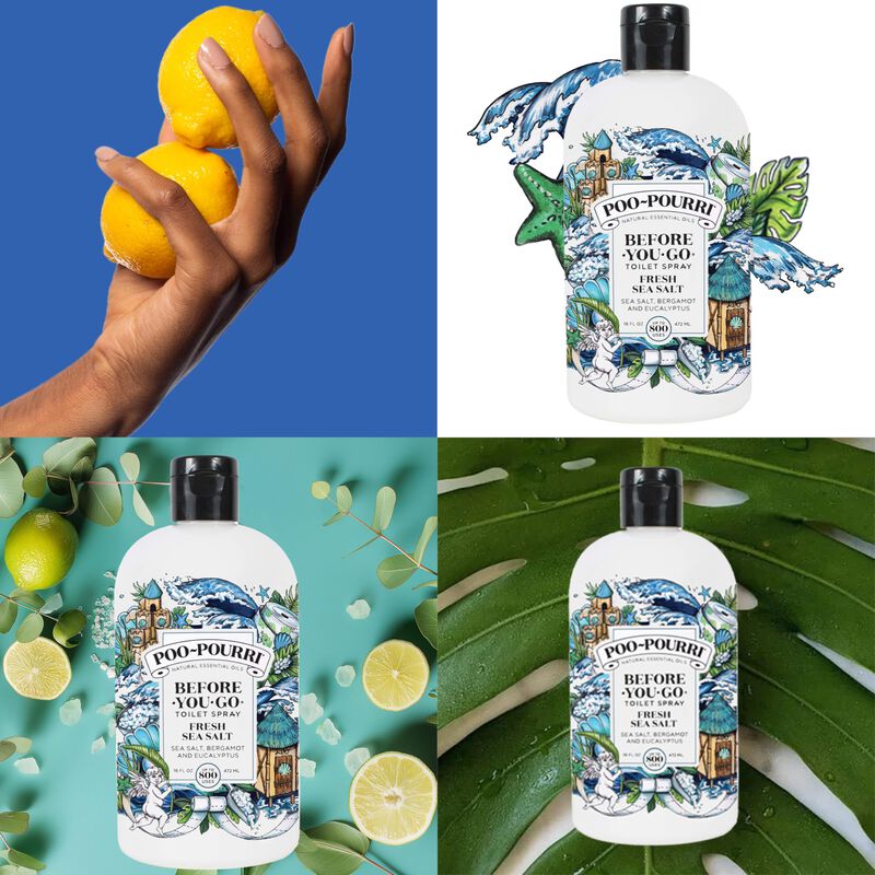 Spray De Ba&ntilde;o Poo-pourri Before-you-go, Sal Mar... image number null