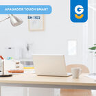 Pack 2 piezas Apagador De Pared Touch De Dos Módulos Avia Smart Home Wifi
