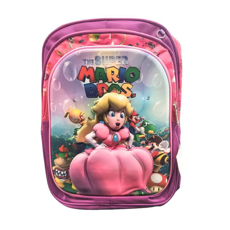 Mochila Escolar Super Mario Bros. Princesa Peac... image number null