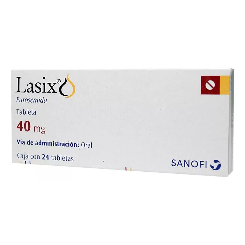 Lasix Tableta 40 Mg, 24 Tabletas image number null