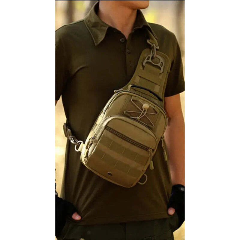 Pechera T&aacute;ctica Camuflaje Khaki Impermeable image number null