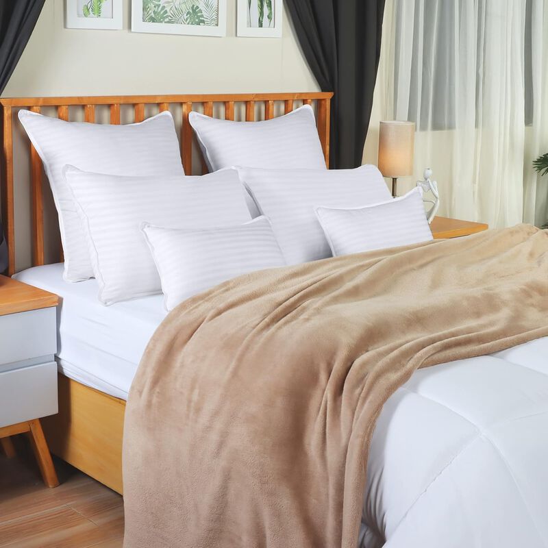 Juego De 4 Unidades Pillows Utopia Bedding Stan... image number null