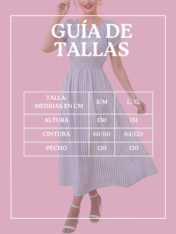 Vestido Maxi Rayado, Escote Hombros Descubierto... image number null