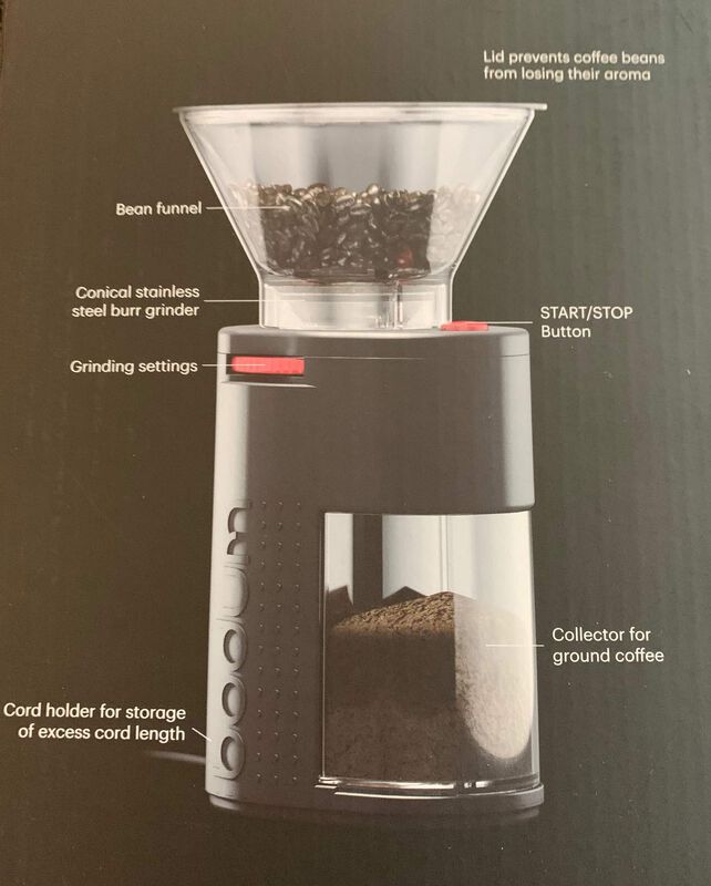 Molinillo De Caf&eacute; Bodum Bistro Standard Conical... image number null
