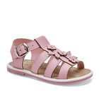 Yondeer Sandalia para bebé niña rosa