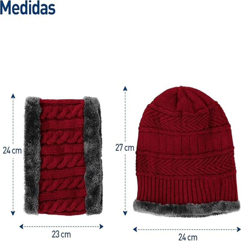 Gorros de Invierno con Bufanda Bluelander image number null