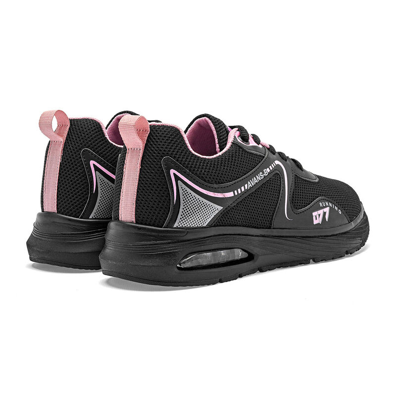 Avans-b Tenis Para Mujer Negro Rosa Cod 131813-... image number null