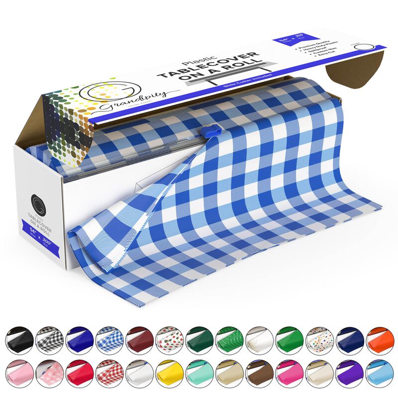 Mantel Grandipity 137 cm X 91 m Gingham (rollo) image number null