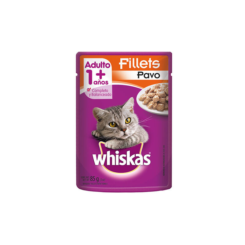POUCH PAVO WHISKAS 85 GR image number null