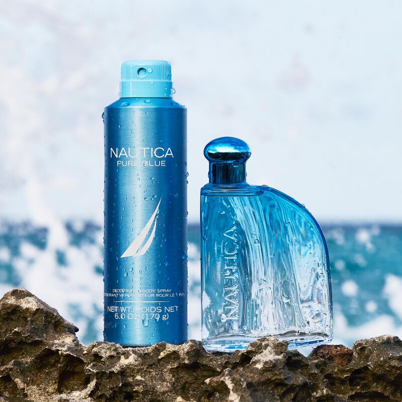 Spray Corporal Desodorizante Nautica Pure Blue ... image number null
