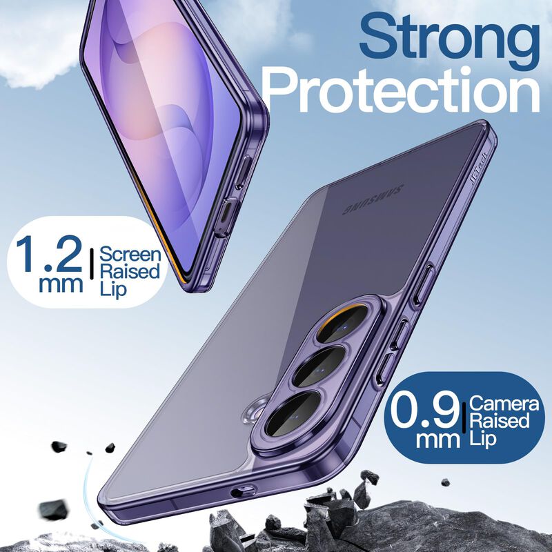 Funda Jetech para Galaxy S26 Plus Violeta Anti-... image number null