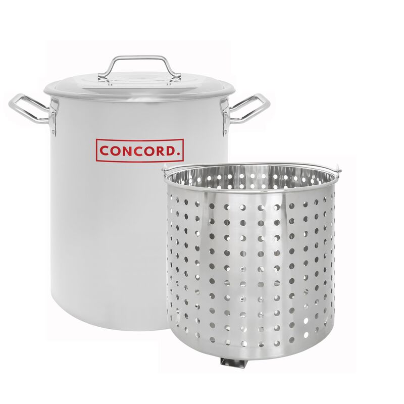 Olla de Acero Inoxidable Concord 24L con Cesta ... image number null