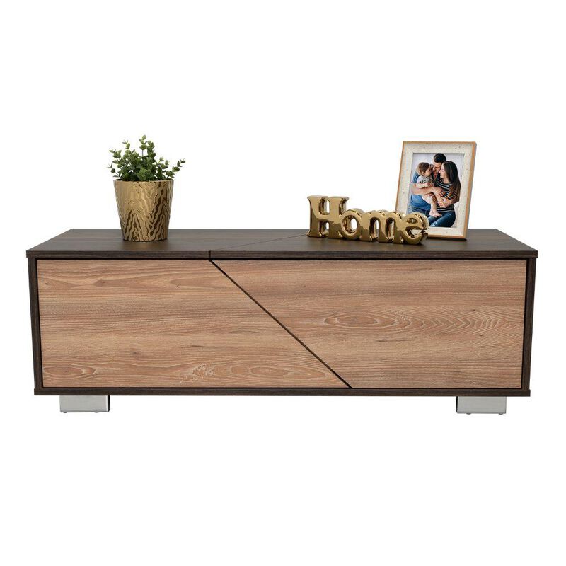 Mesa De Centro Ariel, Caoba Y Miel, Virtual Mue... image number null