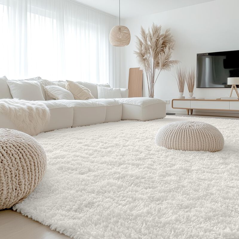Alfombra Olanly 244x305 Cm Lavable Suave De Pel... image number null