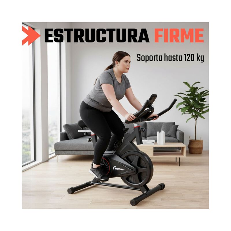 Bicicleta Fija Spinning Estatica 8kg Ejercicio ... image number null