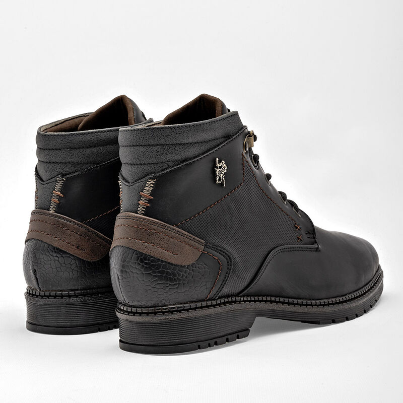 American Polo Bota para hombre negro image number null