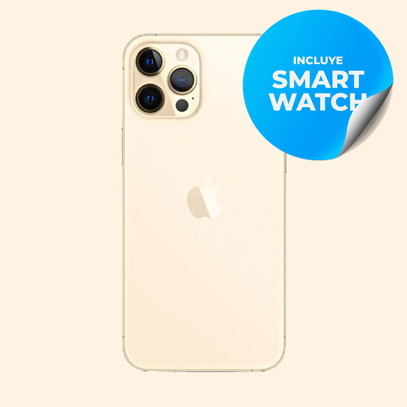 Iphone 12 Pro Reacondicionado 256Gb Dorado + Re... image number null