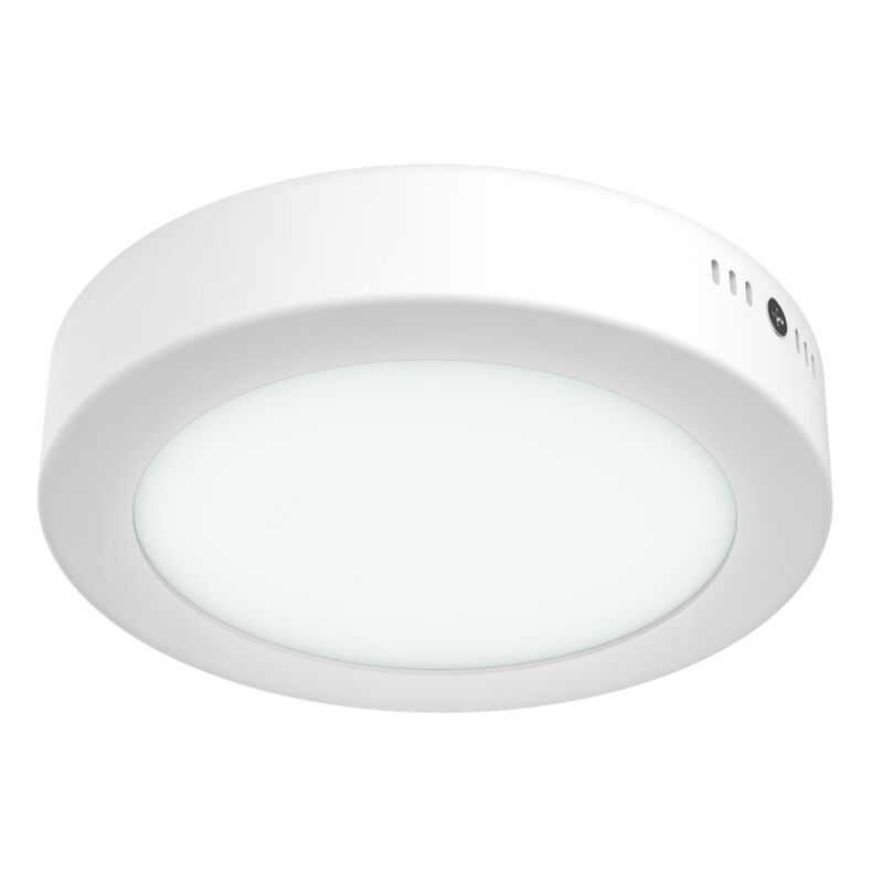 Lampara Sobreponer Techo Blanco 12w Luz D&iacute;a 12p... image number null