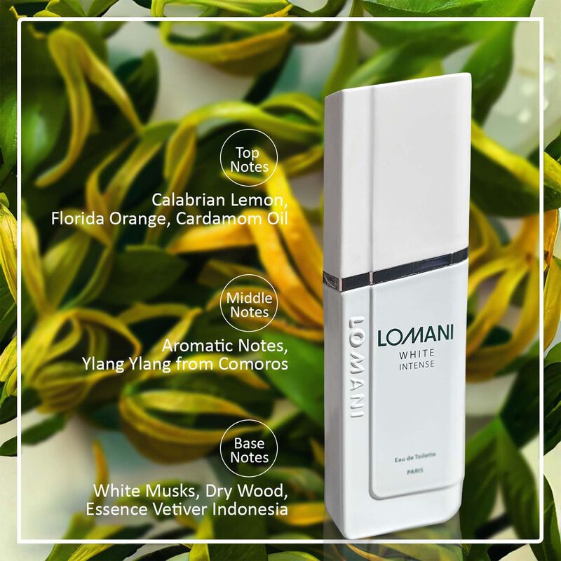Perfume Lomani Lomani White Intense Edt 100 Ml ... image number null