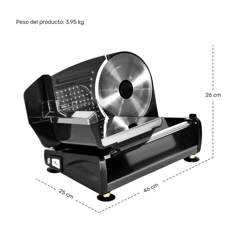 Rebanadora Cortadora Electrica Carne Jamon Coci... image number null