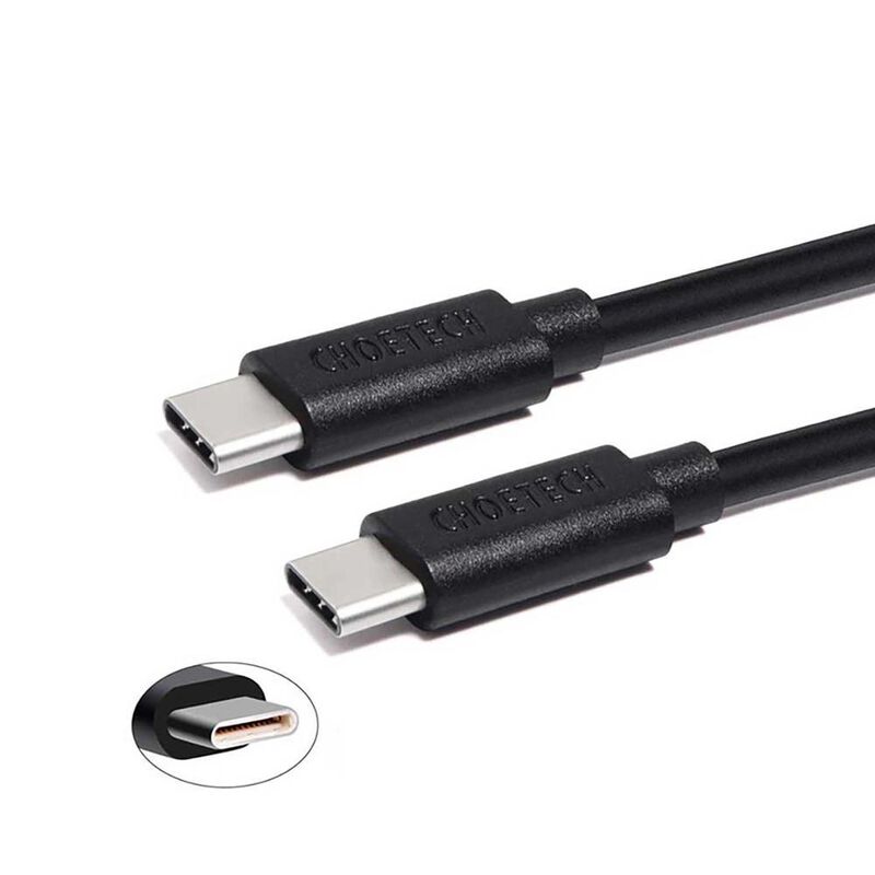 Cable Datos CHOETECH USB-C a USB-C 3m PD 60W 3A... image number null