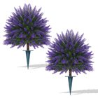 &Aacute;rbol Artificial Evernature 41 cm, Paquete De 2 En Lavanda