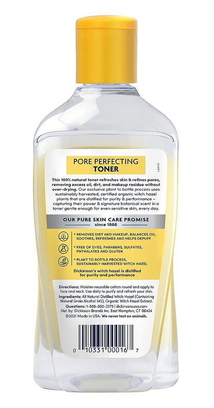 Tonificador Dickinson's Original Witch Hazel Po... image number null