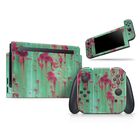 Funda Protectora Designskinz Para New 3DS XL (2014) Verde y Rosa