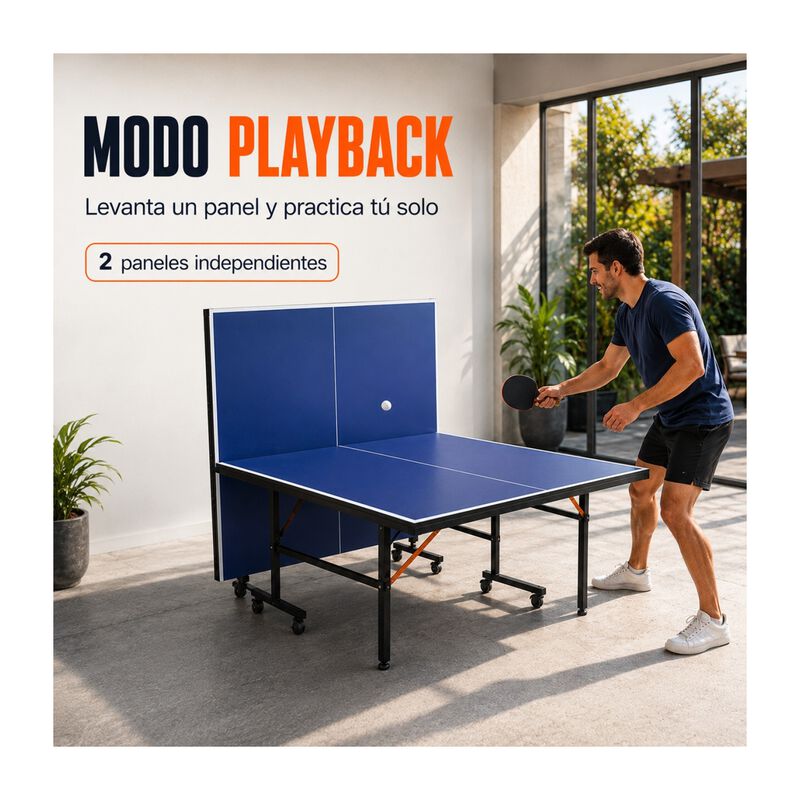 Mesa Ping Pong Plegable Centurfit Profesional M... image number null