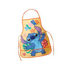Mandil Infantil Bolsillo Impermeable Stitch Naranja Concord