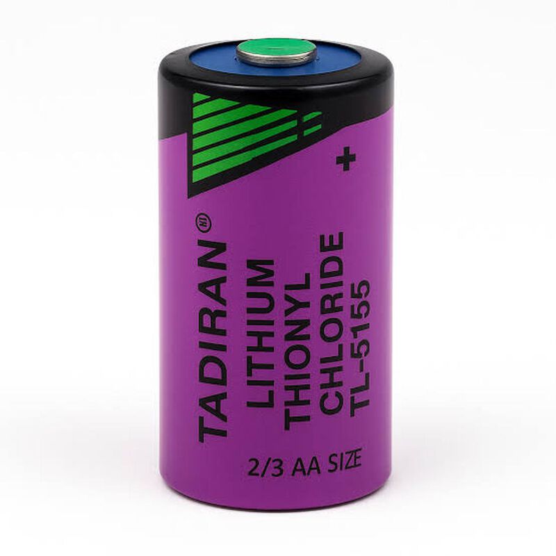 Pila Tadiran Litio Tl-5155 3.6v 1.45ah 2/3aa image number null