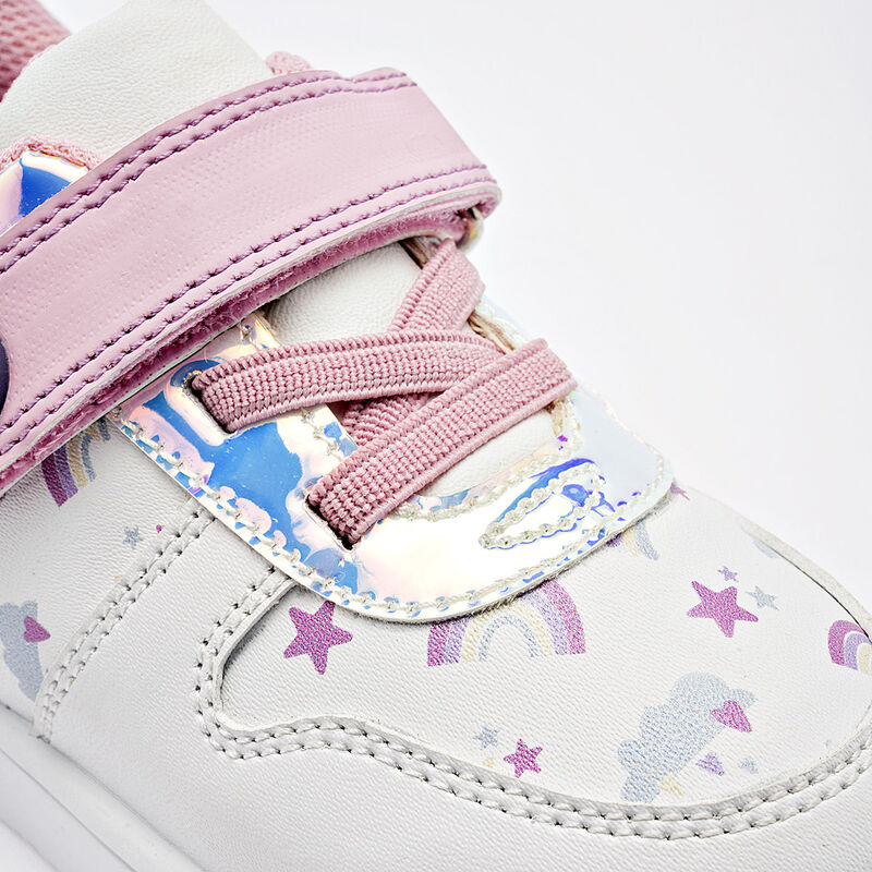 Bubble Gummers Tenis Blanco Para beb&eacute; image number null