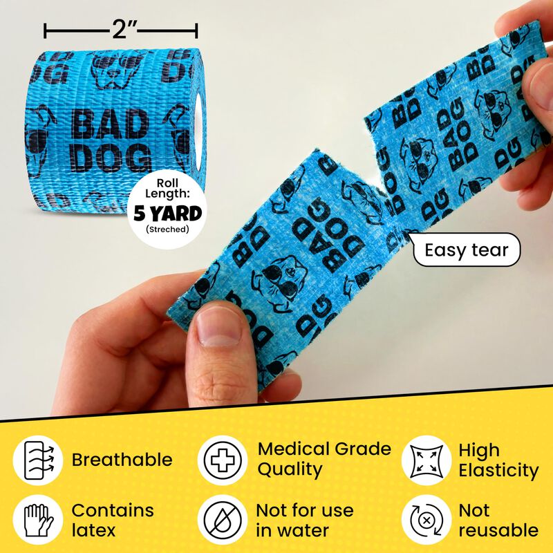 Vet Wrap Rubyloo 5 cm X 4,5 m Pack De 12 Mixto image number null